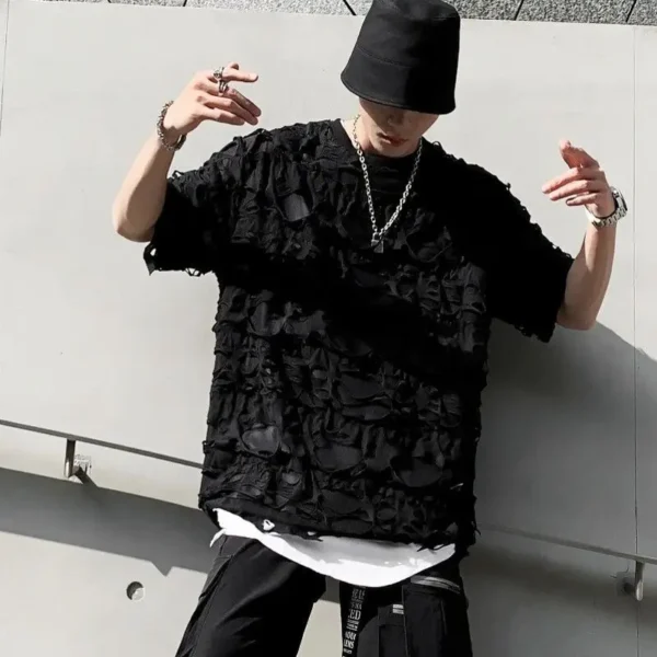 Transparent Hole Tee - Image 2
